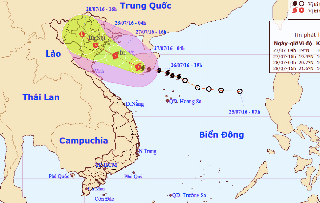 Đường[-]đi[-]của[-]bão[-]sáng[-]27/7[-](Theo:[-]NCHMF)